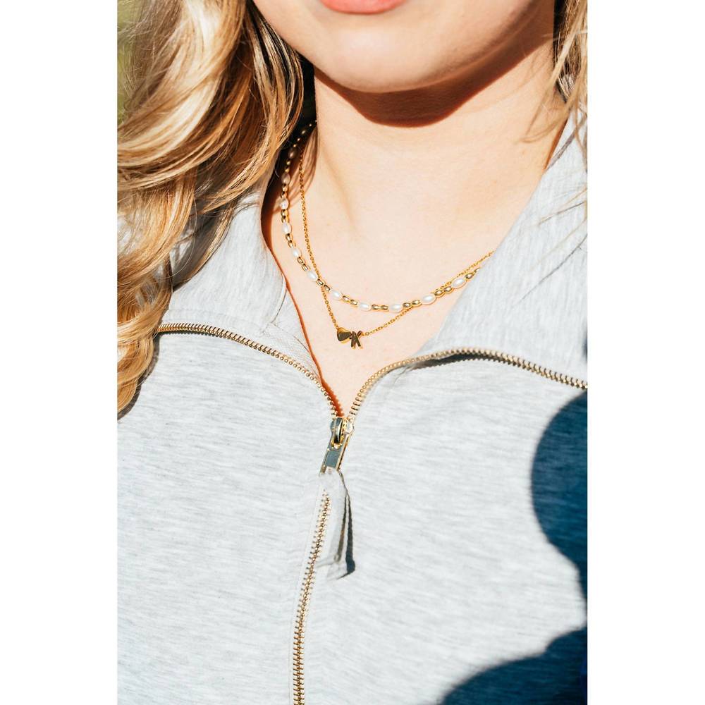 NEW BEFORE YOU COLLECTION zip up pullover in grey - Picture 3 of 3